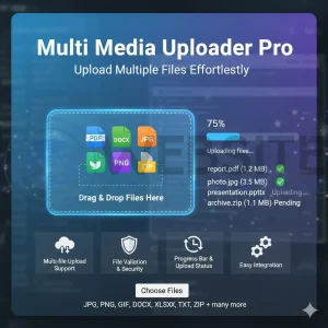 Multi Media Uploader Pro – Upload Multiple Files Effortlessly