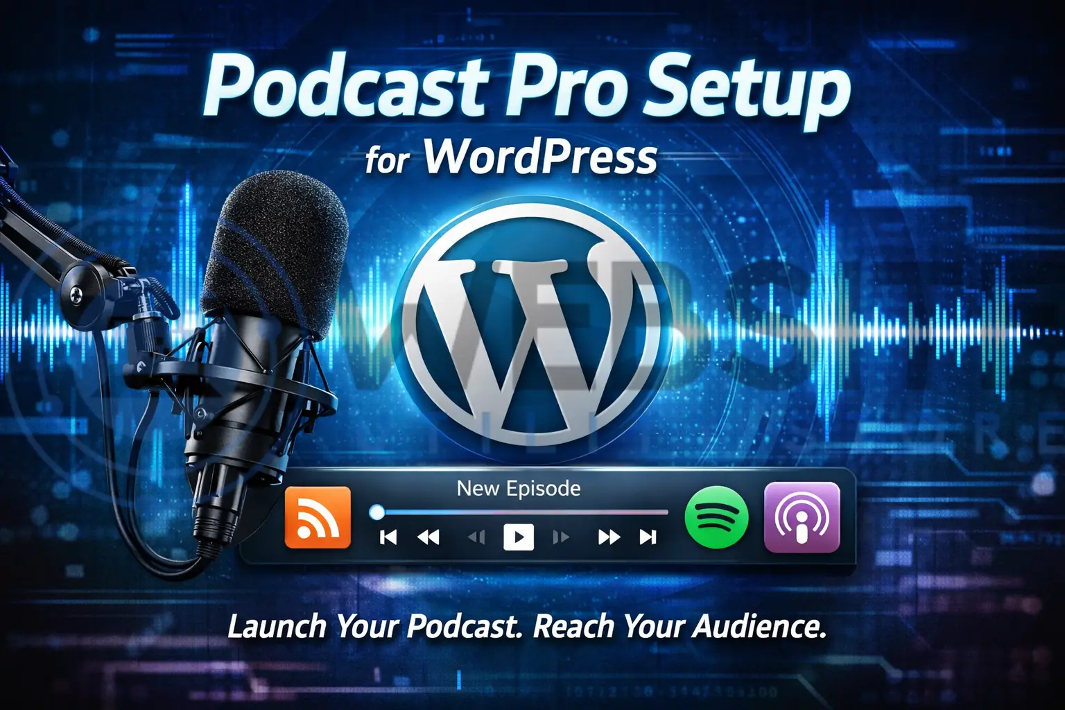 Podcast Setup & Distribution Service (WordPress)